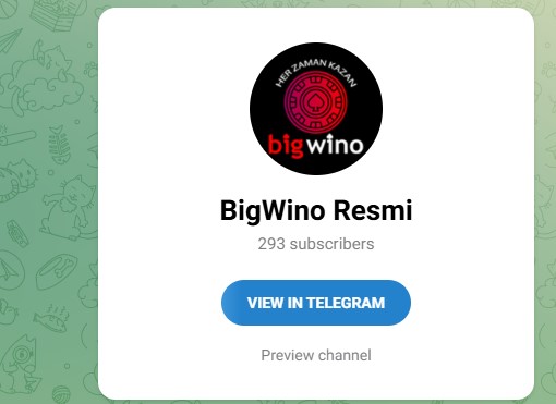 Bigwino Telegram
